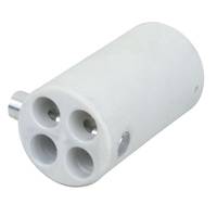 Showtec Pipe and drape 4-weg connector 35mm wit