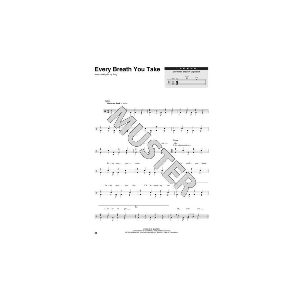Hal Leonard Drum Play-along The Police drumboek