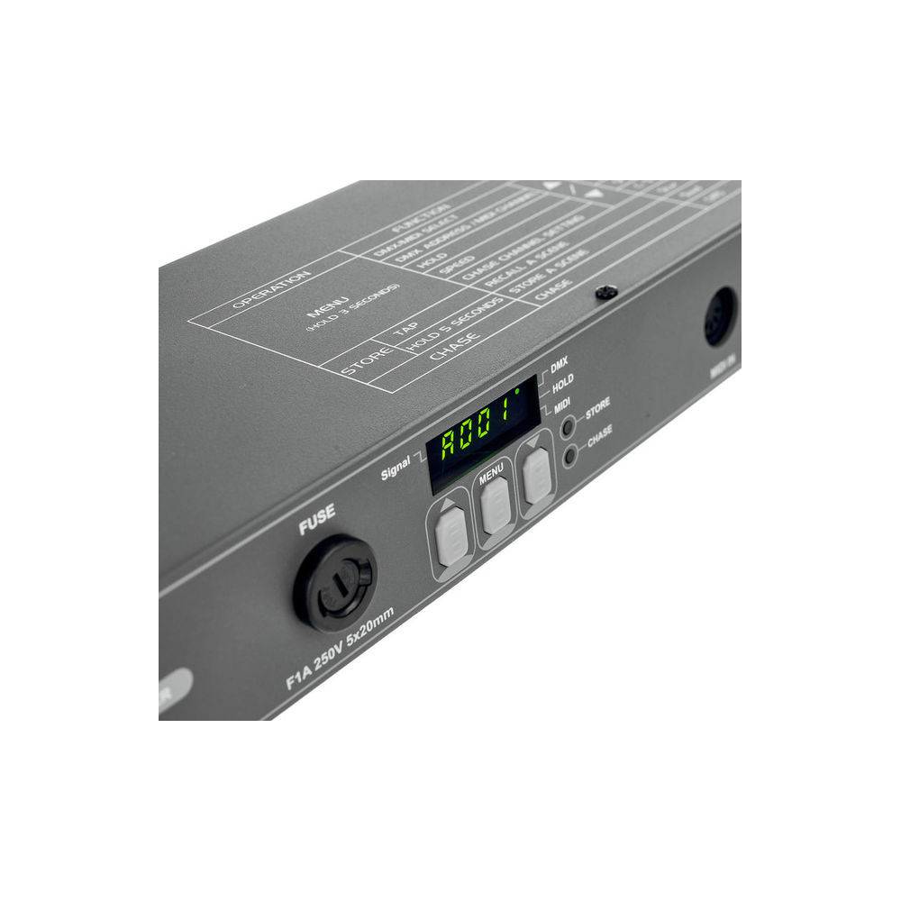 Showtec Multi Exchanger 72 Ch 3+5 pin Demultiplexer