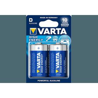 VARTA High Energy Alkaline D 2x blister