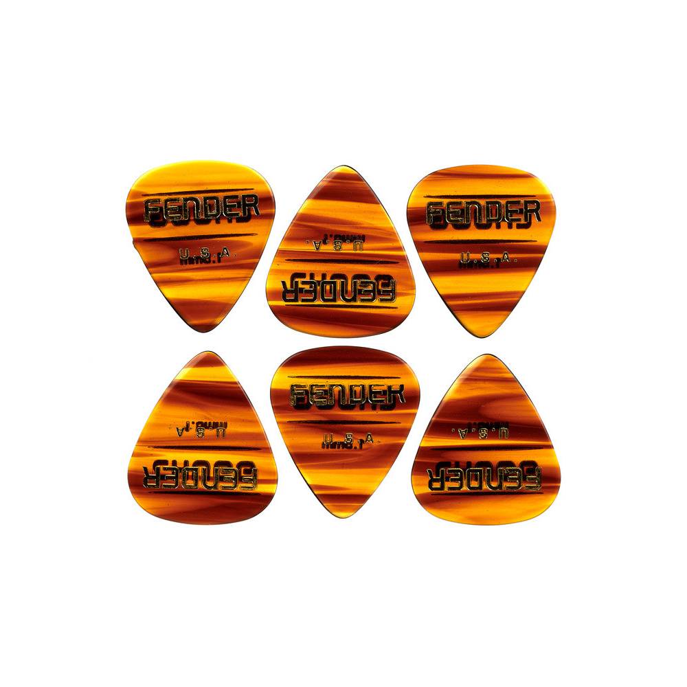 Fender Chugg™ 351 plectrums (set van 6)