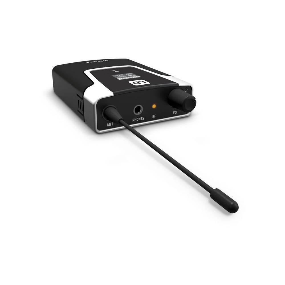 LD Systems U508 IEM HP set met in-ears (bandgap + ISM)