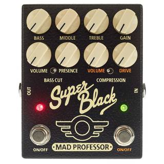 Mad Professor Super Black Boost / Overdrive effectpedaal
