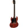 Gibson Modern Collection SG Tribute LH Vintage Cherry Satin linkshandige elektrische gitaar met soft shell case