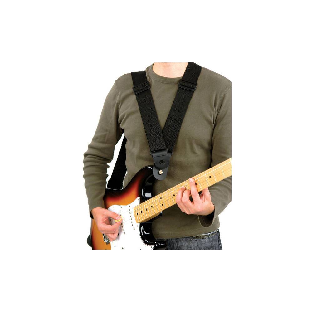 D'Addario 50DARE000 Troy Dare gitaarband polypro zwart