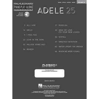 Hal Leonard Adele 25