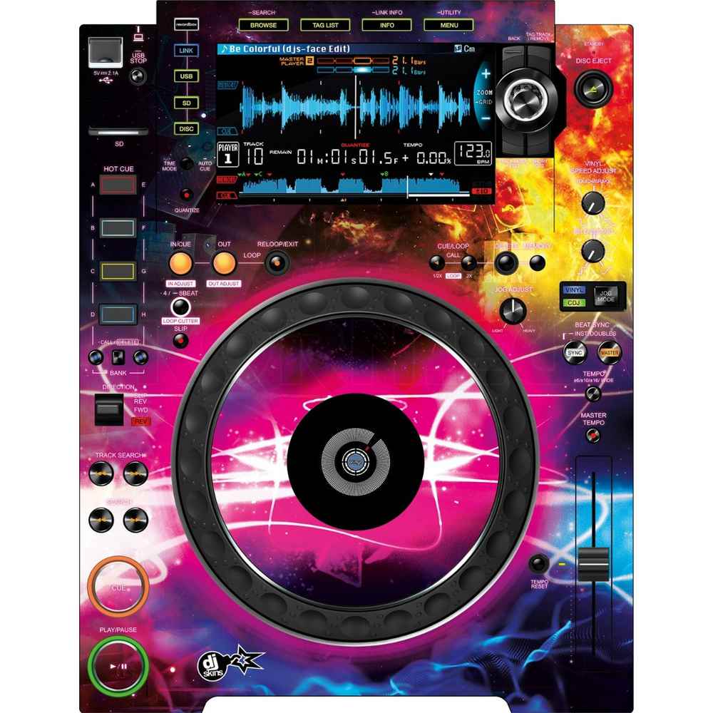 Dj-Skins Pioneer DJ CDJ-2000NXS2 Skin Bootshaus