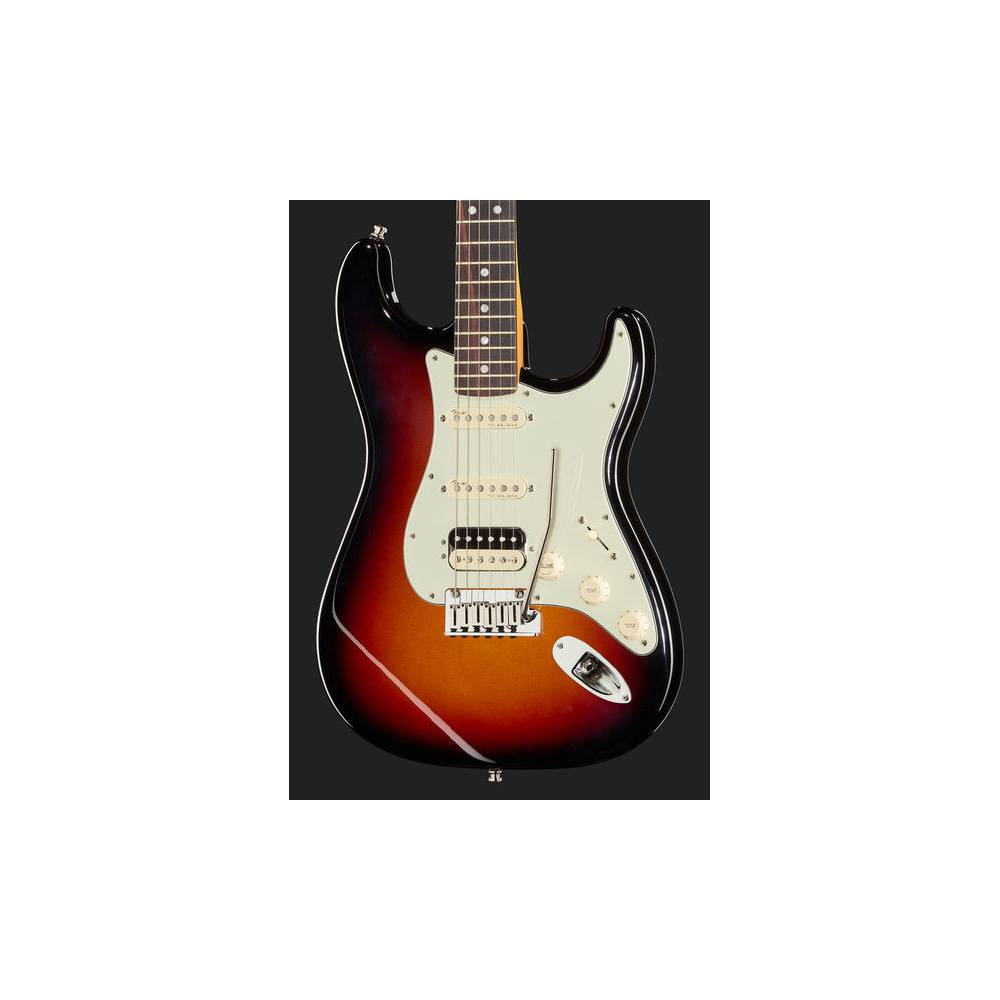 Fender American Ultra Stratocaster HSS Ultra Burst RW met koffer