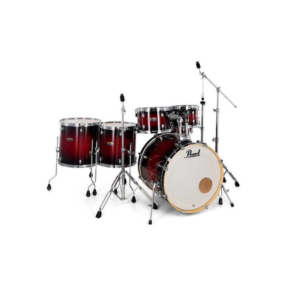 Pearl DMP926S/C261 Decade M. Gloss Deep Red 6-delig drumstel
