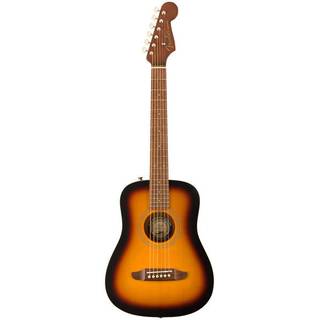 Fender California Series Redondo Mini 1/2 Sunburst akoestische westerngitaar