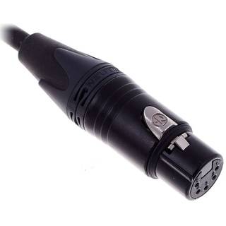 Cordial CDX10-1 DMX XLR male - XLR female 5-pins (3 aangesloten) lichtkabel 10m