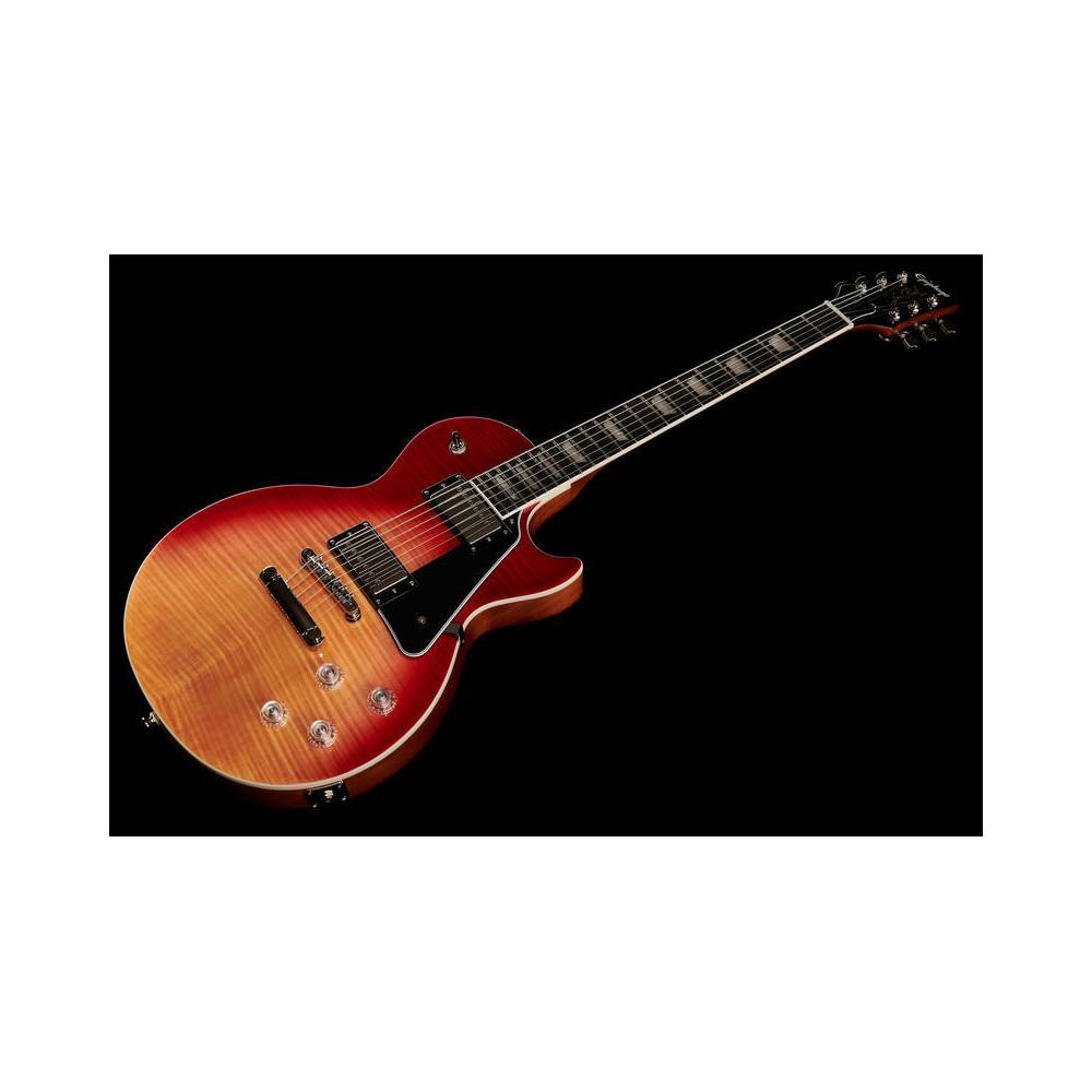 Epiphone Les Paul Modern Figured Magma Orange Fade elektrische gitaar