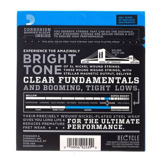 D'Addario EXL280 Nickel Wound Piccolo Bass 20-52 Long Scale