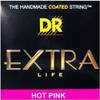 DR Strings PKE-09 Extra Life Hot Pink 09-42 snarenset