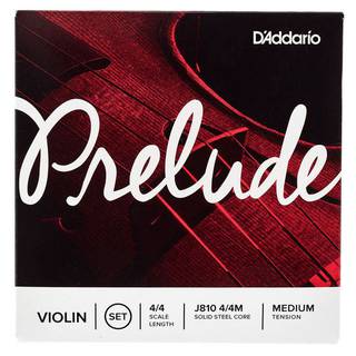 D'Addario Prelude J810 4/4 Medium vioolsnaren set