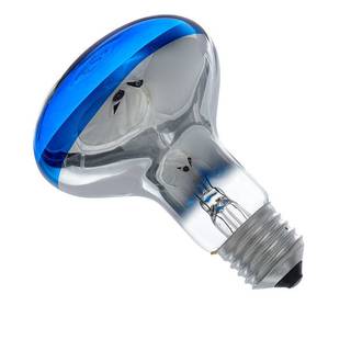 Omnilux R80 230V 60W E-27 reflectorlamp blauw