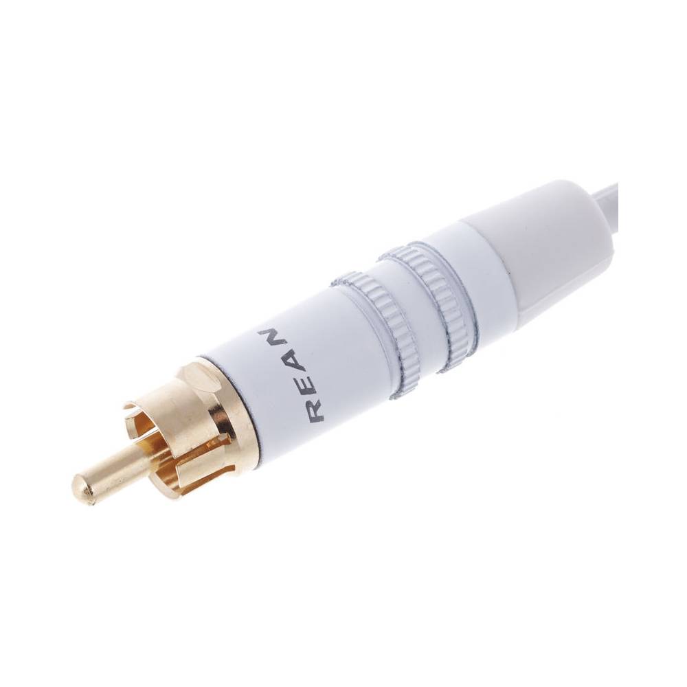 Cordial CFU3MC-SNOW Intro verloopkabel 2x XLR male - 2x RCA male 3m wit