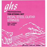 GHS PF500 Pedal Steel Nickel Rockers E9 Tuning snarenset