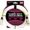 Ernie Ball 6389 microfoonkabel XLR male-XLR female 6m wit