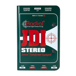 Radial JDI Stereo passieve DI-box