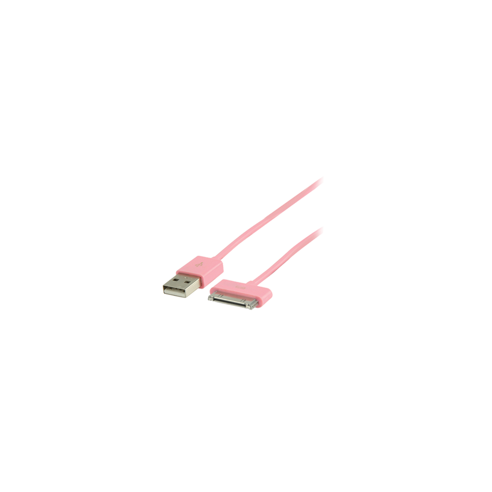Valueline iPhone kabel roze 2 meter