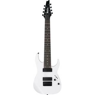 Ibanez RG8 White 8-snarige elektrische gitaar