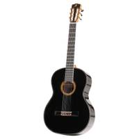 Merida Guitars Trajan Series T-5 Black klassieke gitaar met massief cederhouten bovenblad