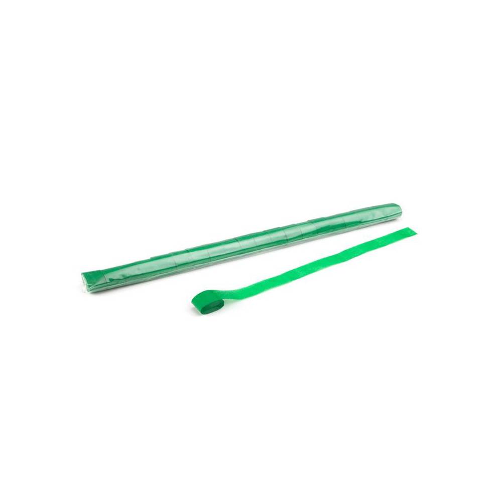 MagicFX Streamers 10m x 2.5cm donkergroen