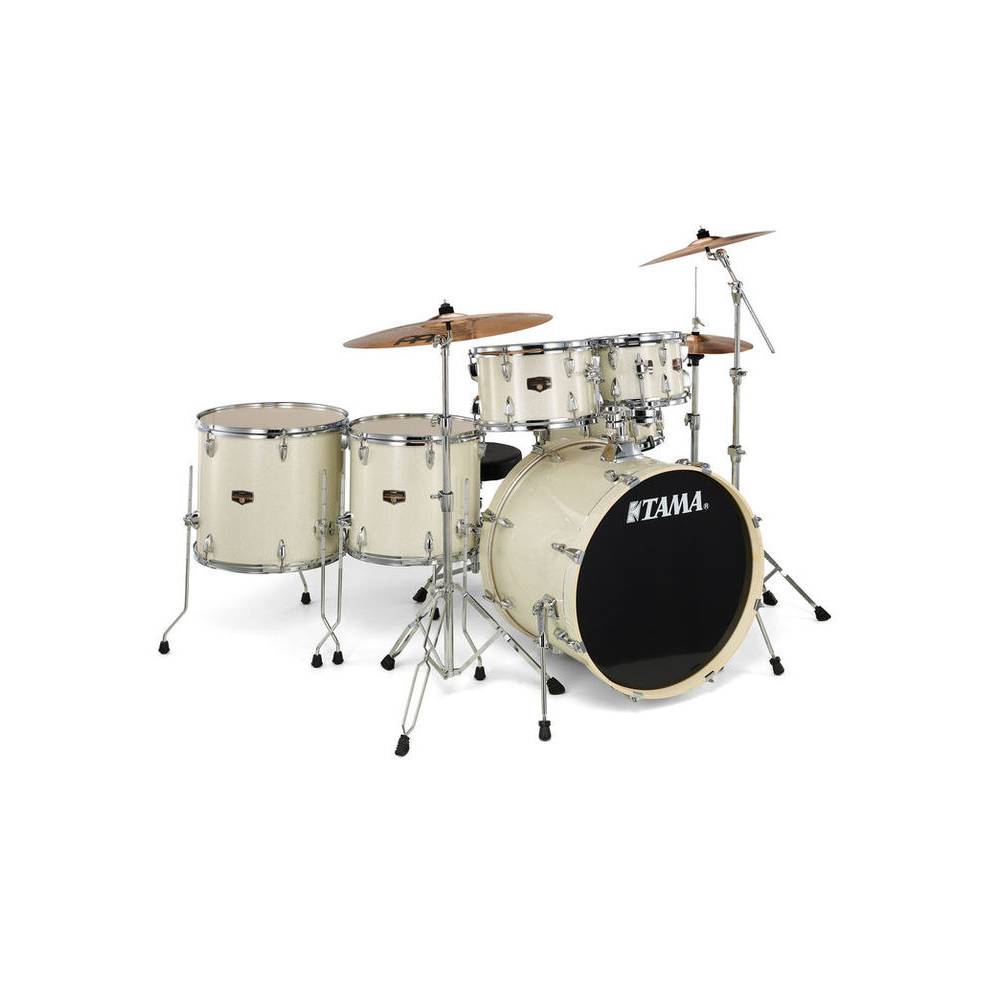 Tama IE62H6W-VWS Imperialstar Vintage White Sparkle 6d. drumstel