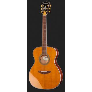 D'Angelico Excel Tammany XT Vintage Natural elektrisch-akoestische westerngitaar met koffer