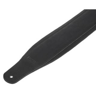 Richter 1647 Backline Series Black 8 cm brede gitaarband van zacht synthetisch leer
