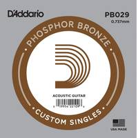 D'Addario PB029 losse snaar voor akoestische westerngitaar