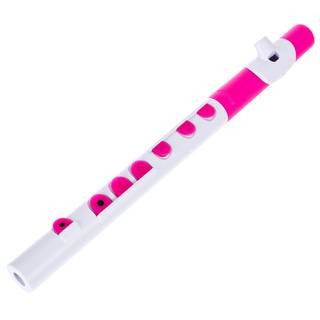 Nuvo TooT 2.0 kunststof fluit voor kinderen wit-roze