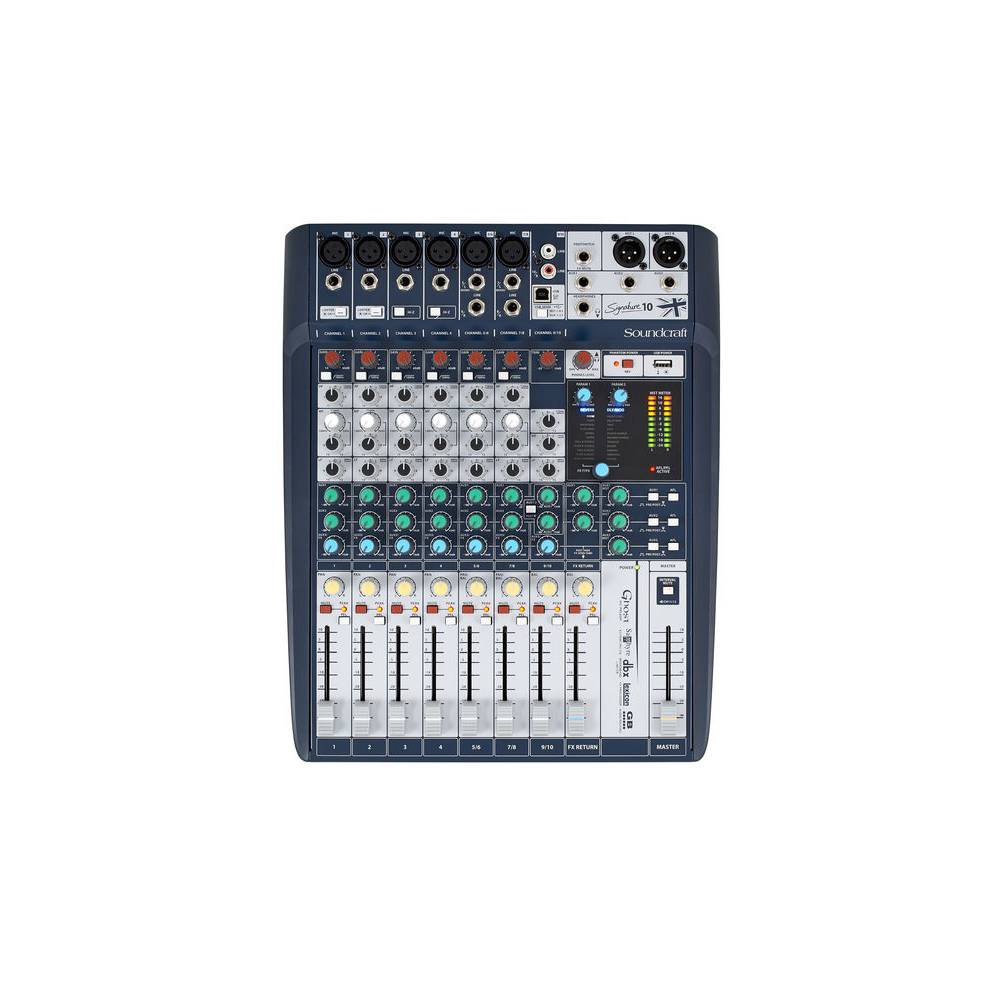 Soundcraft Signature 10 PA mixer met gratis AKG K52