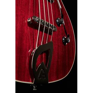 Guild Newark St. Collection Starfire I Bass Cherry Red semi-akoestische basgitaar