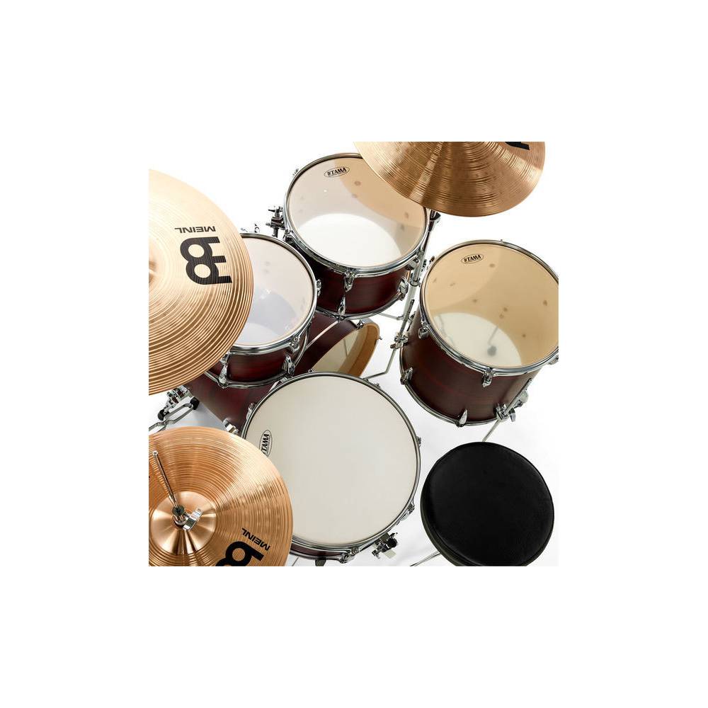 Tama IE58H6W Imperialstar Burgundy Walnut Wrap 5d. drumstel