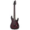 Schecter Omen Elite-7 Black Cherry Burst elektrische gitaar