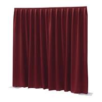 Showtec Pipe and drape Dimout 300x300cm geplooid rood