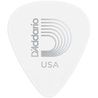 D'Addario 1CWH2-10 celluloid plectra white 10 pack light
