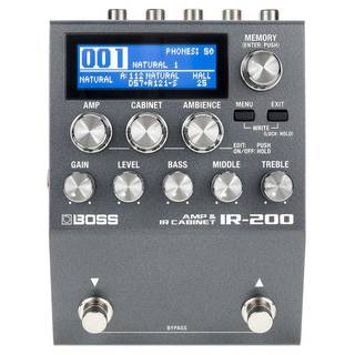 Boss IR-200 amp & IR cabinet effectpedaal