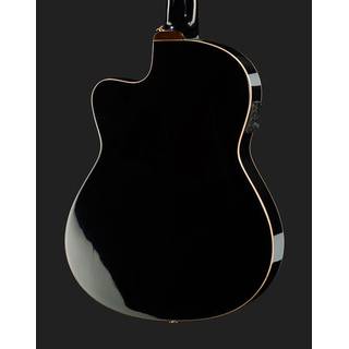 Ortega RCE138-T4BK Performer Series Guitar Black elektrisch-akoestische klassieke gitaar met gigbag