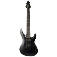 Jackson USA Select B7MG Satin Black 7-snarige gitaar