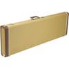 Fender G&G Deluxe Precision Bass Hardshell Case Tweed/Red Poodle koffer voor Precision bas