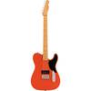 Fender Noventa Telecaster MN Fiesta Red elektrische gitaar met deluxe gigbag