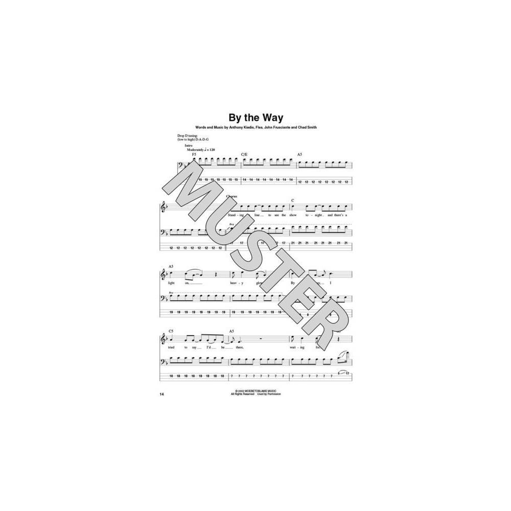 Hal Leonard Bass Play Along Volume 42 Red Hot Chili Peppers