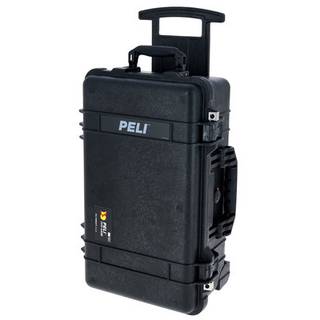 Peli 1514 zwarte trolley met dividers 501x279x193 mm