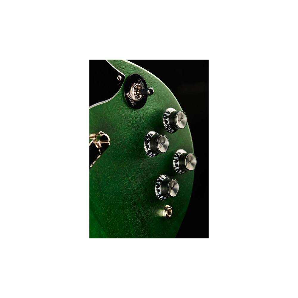 Epiphone SG Classic Worn P-90 Inverness Green elektrische gitaar