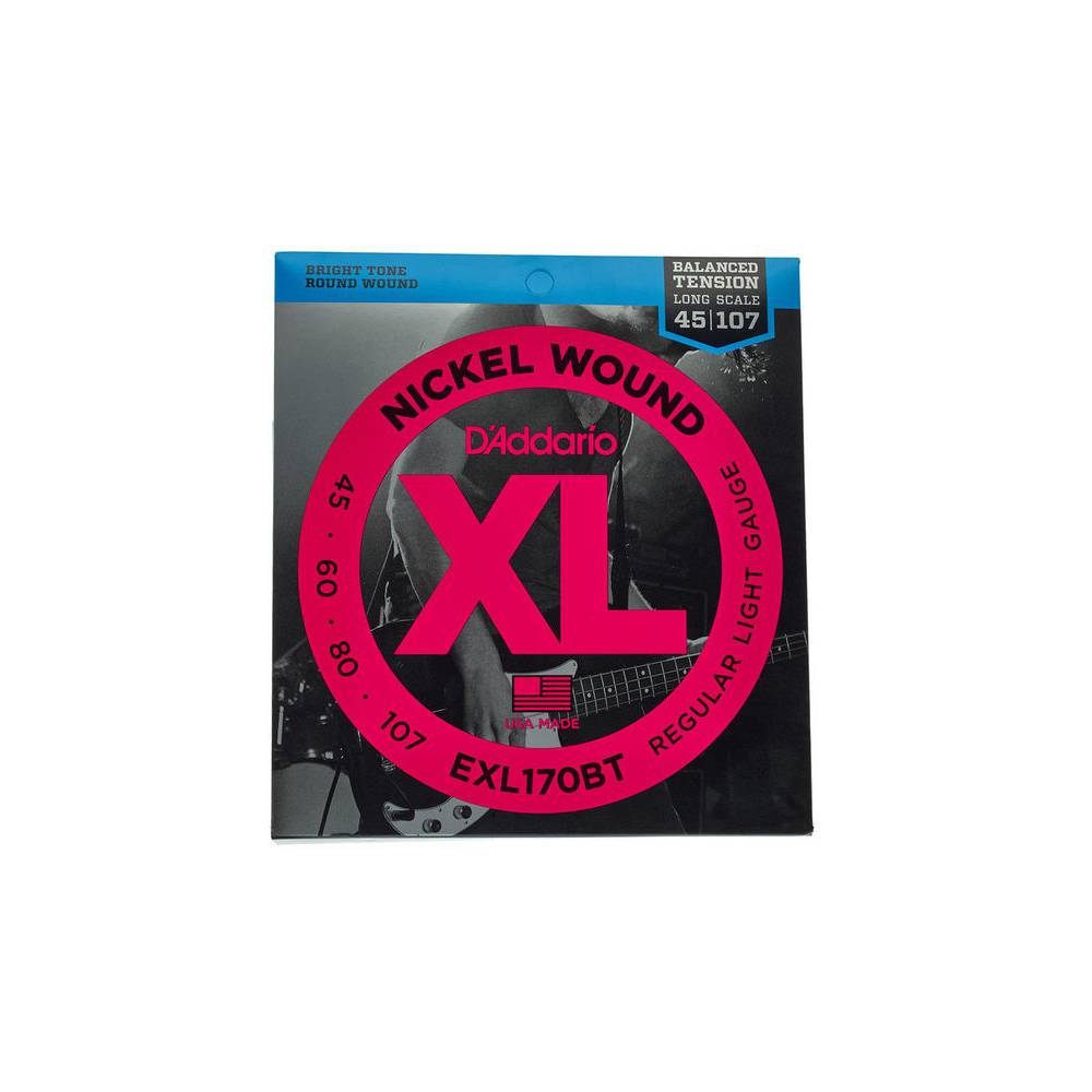 D'Addario EXL170BT Balanced Tension Regular Light 45-107