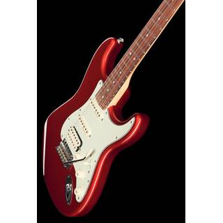 Fender Deluxe Stratocaster HSS Candy Apple Red PF met gigbag