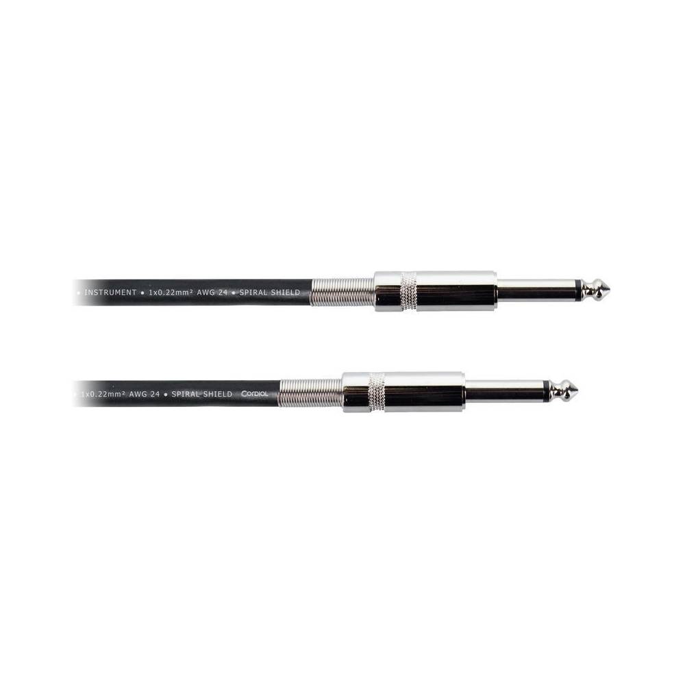 Cordial CEI3PP ENCORE 6.3 TS jack - 6.3 TS jack recht instrumentkabel 3 meter
